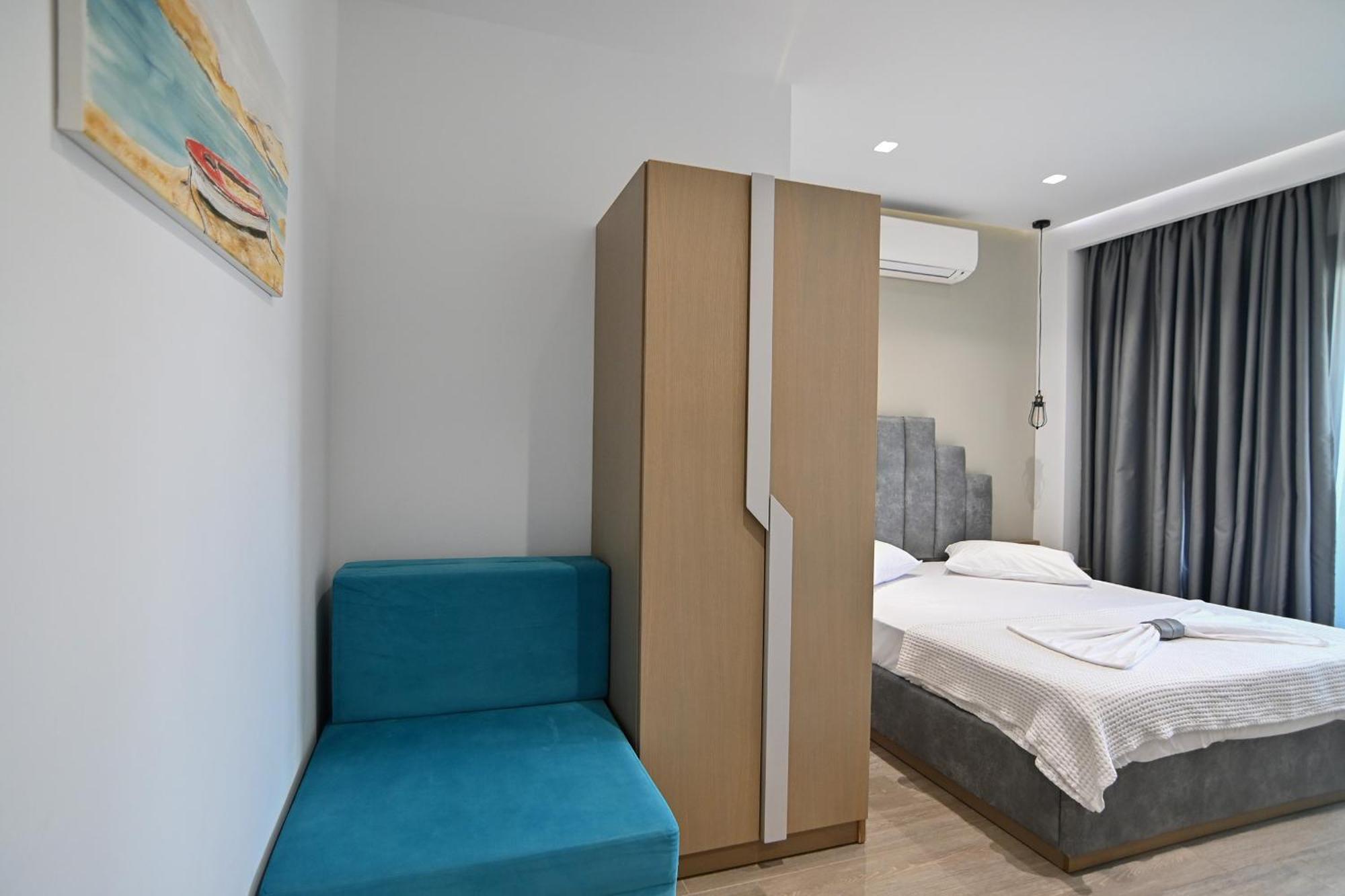 Amalia Rooms Sea View Vrasná Esterno foto