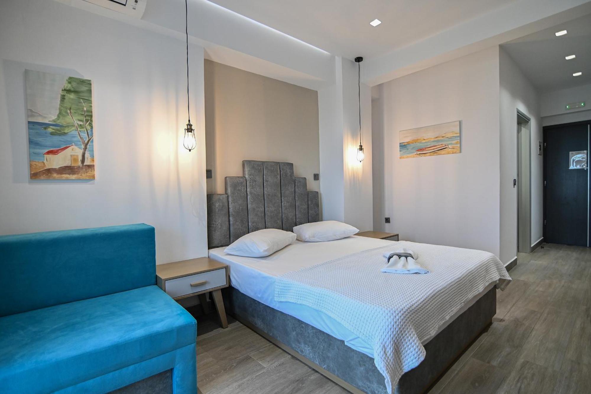 Amalia Rooms Sea View Vrasná Esterno foto