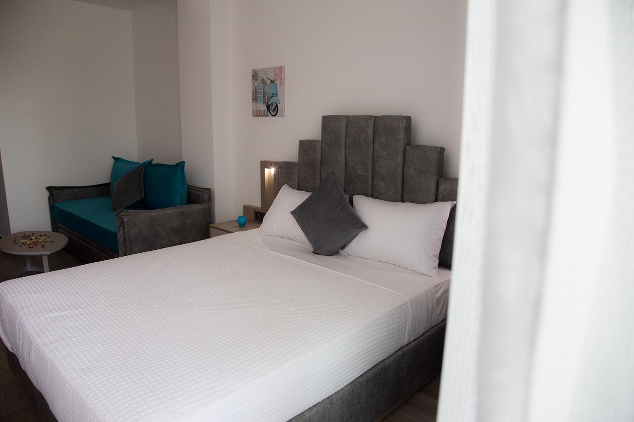 Amalia Rooms Sea View Vrasná Esterno foto