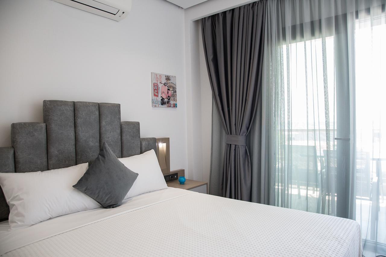Amalia Rooms Sea View Vrasná Esterno foto